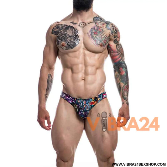 Low Rise Bikini Brief Provocative Tattoo