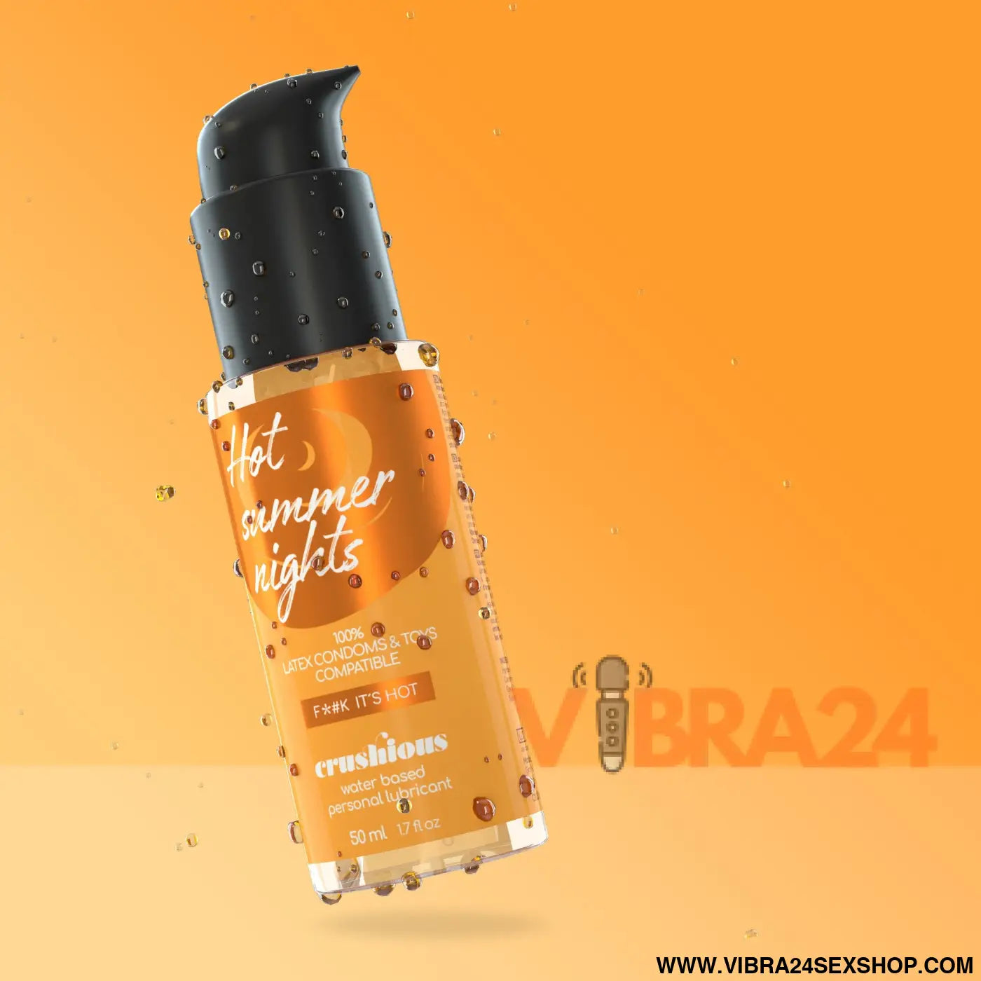 LUBRIFICANTE COM EFEITO CALOR 50 ML CRUSHIOUS
