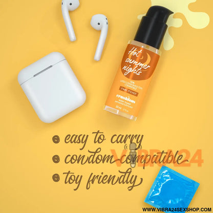 LUBRIFICANTE COM EFEITO CALOR 50 ML CRUSHIOUS