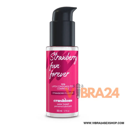 LUBRIFICANTE COM SABOR A MORANGO 50 ML CRUSHIOUS