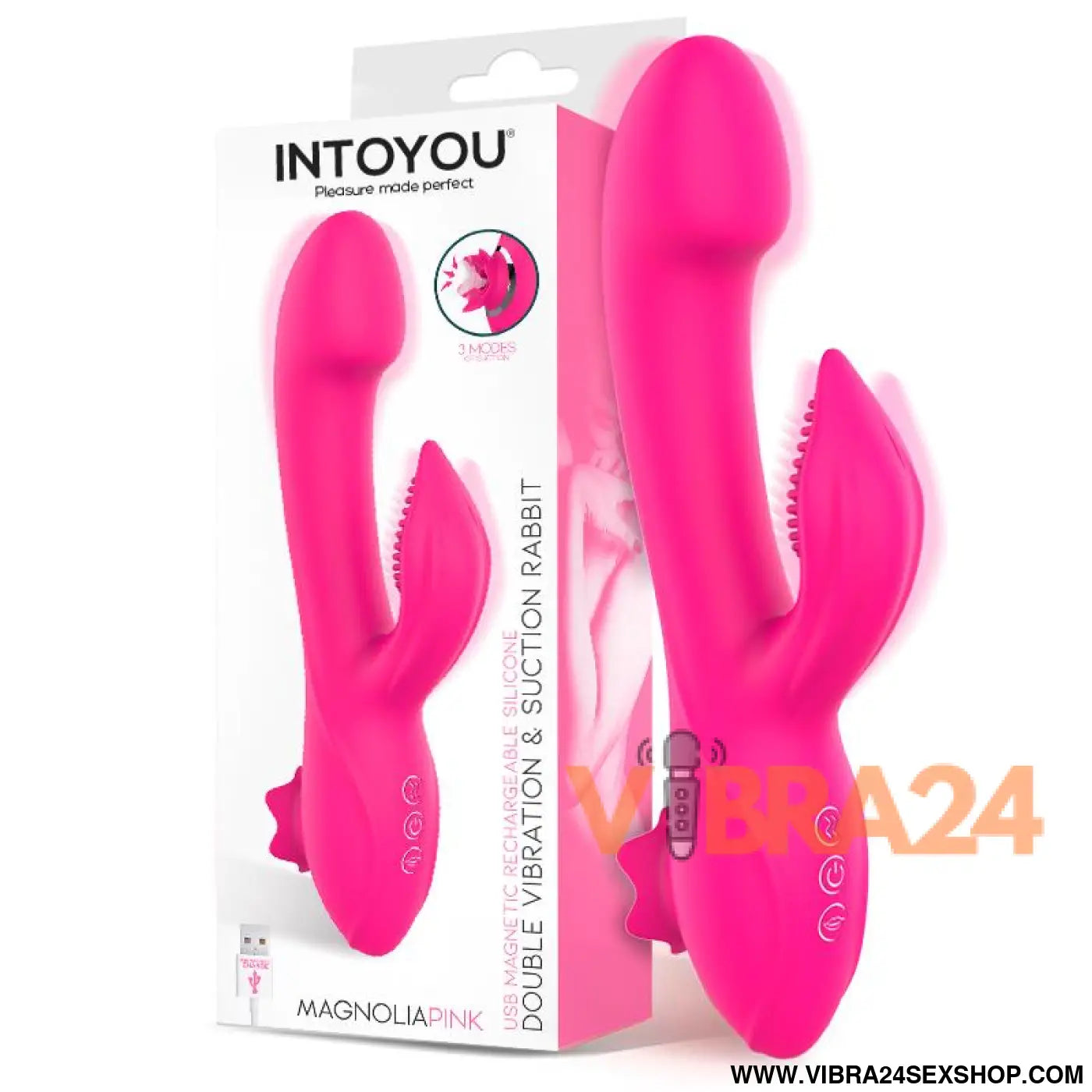 Magnoliapink Vibe with Suction