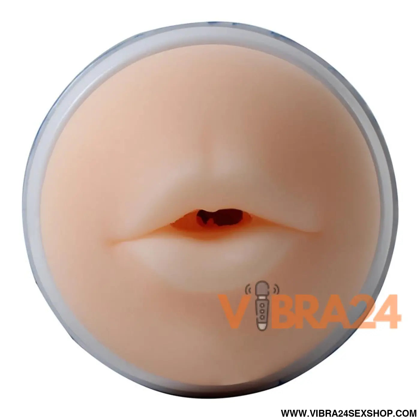 Male Masturbator Mouth Opening Blue
