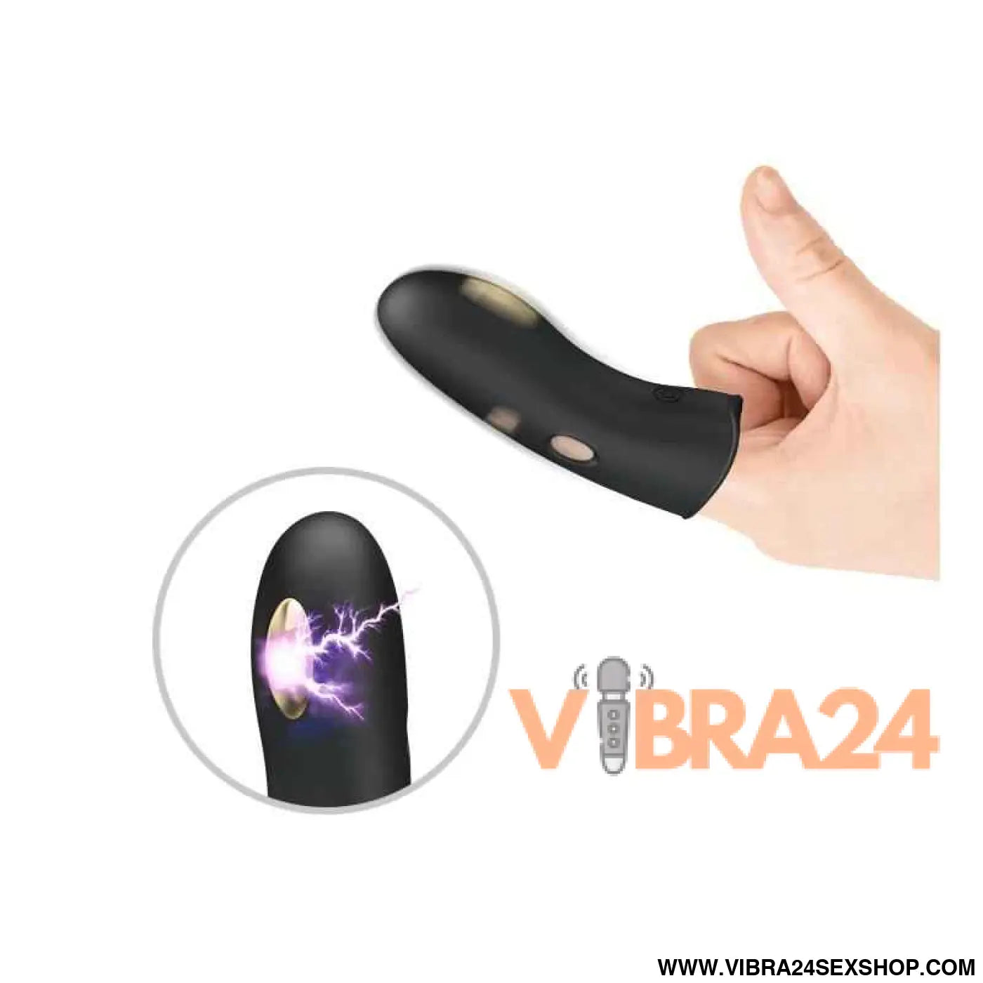 Marico Finger Sleeve with Electrostimulation and Vibration Gold 18k