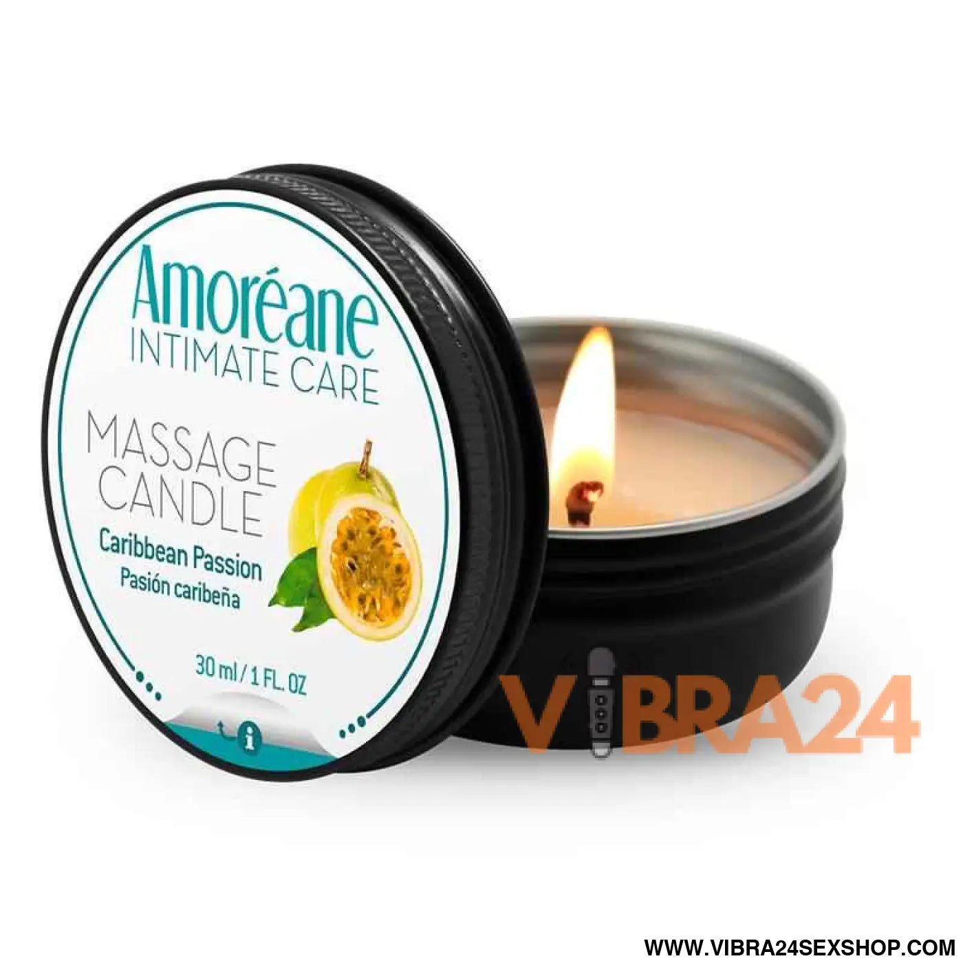 Massage Candle Caribbean Passion Maracuya 30 ml