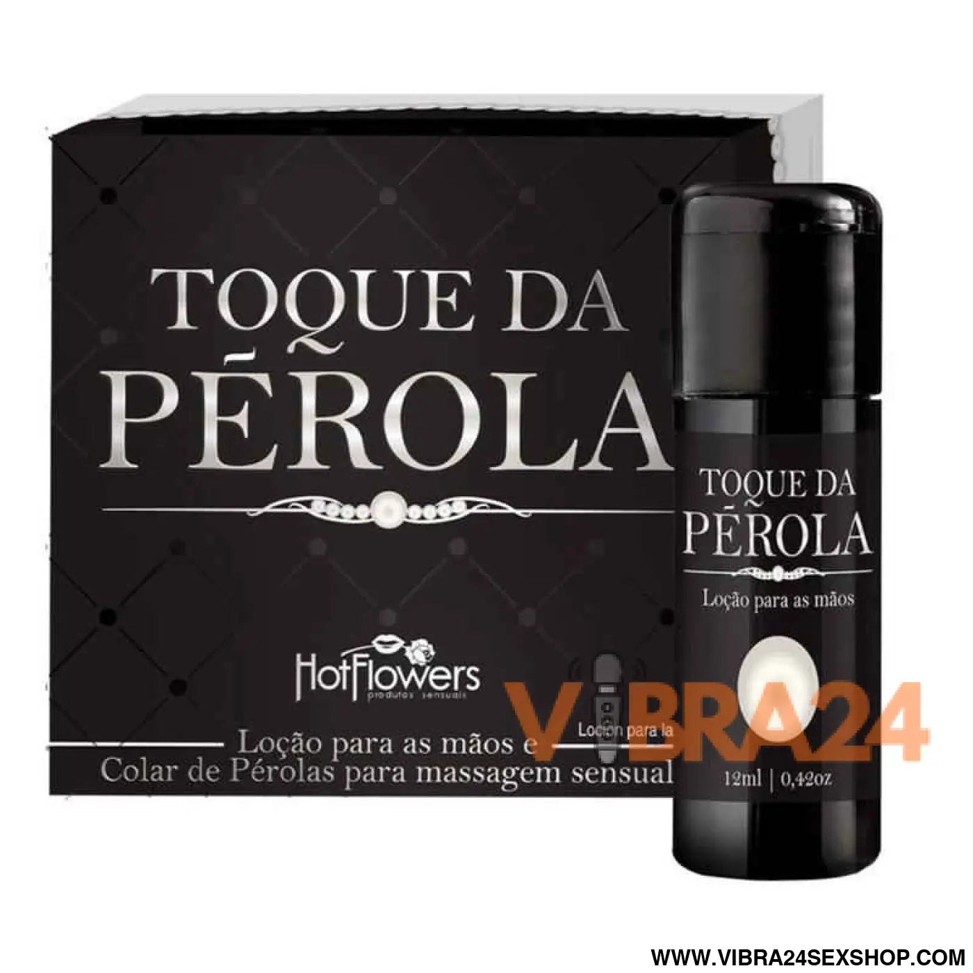 Massage Lotion and Pearl Necklace Toque da Perola