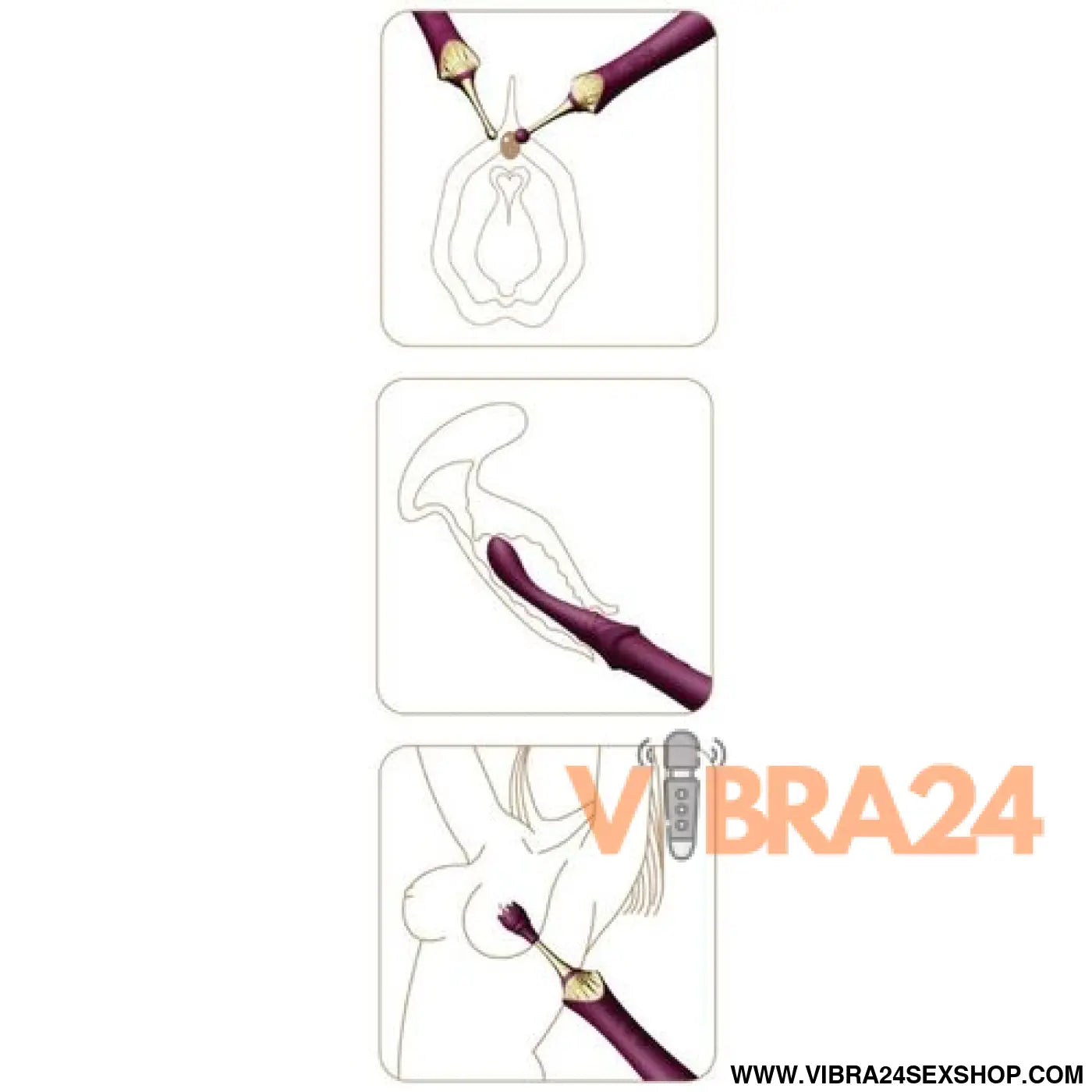 Massajador Clitoriano ZALO BESS 2 - Massageador Preto para Prazer Extremo