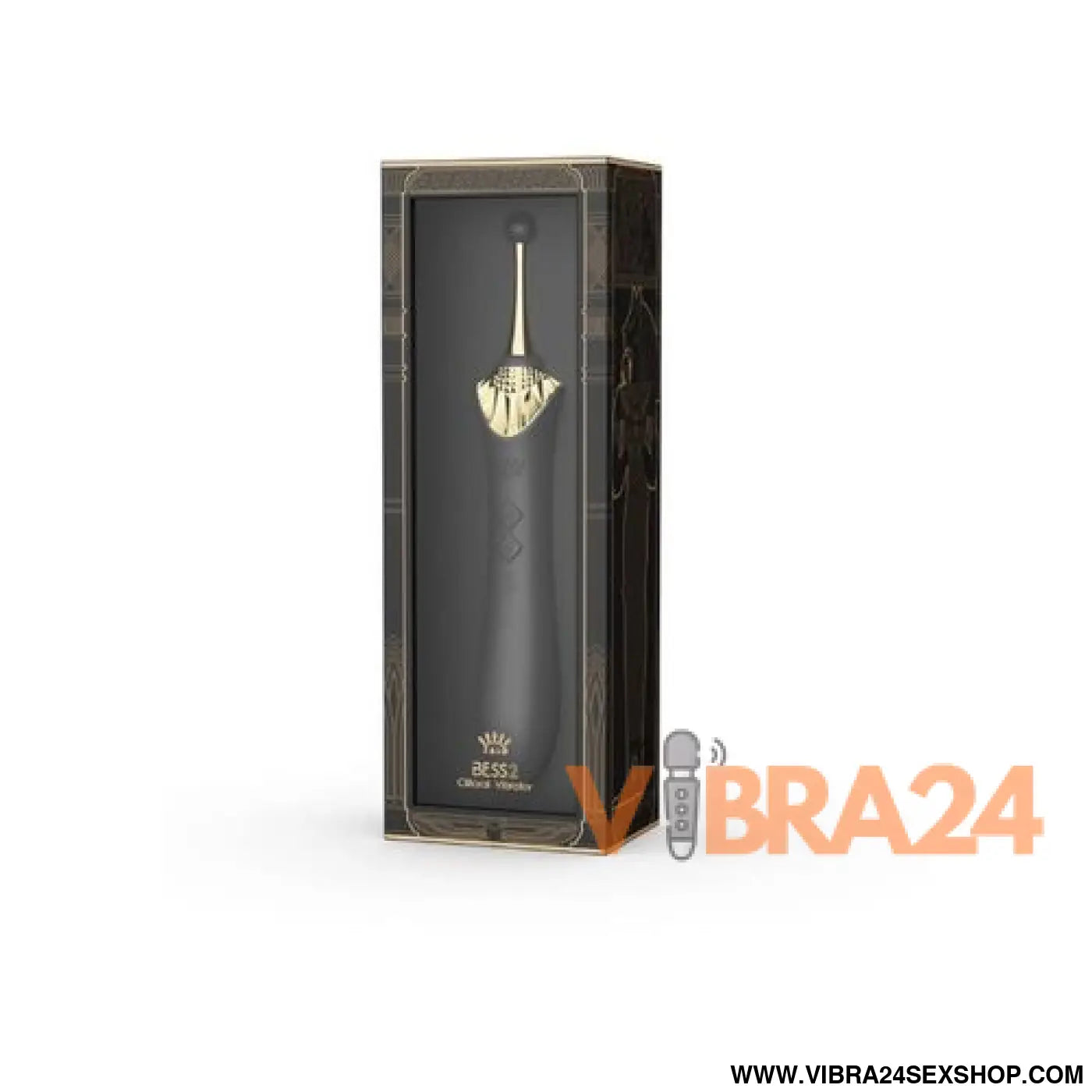 Massajador Clitoriano ZALO BESS 2 - Massageador Preto para Prazer Extremo