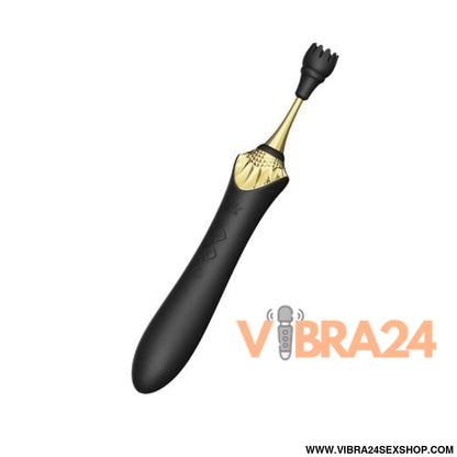Massajador Clitoriano ZALO BESS 2 - Massageador Preto para Prazer Extremo