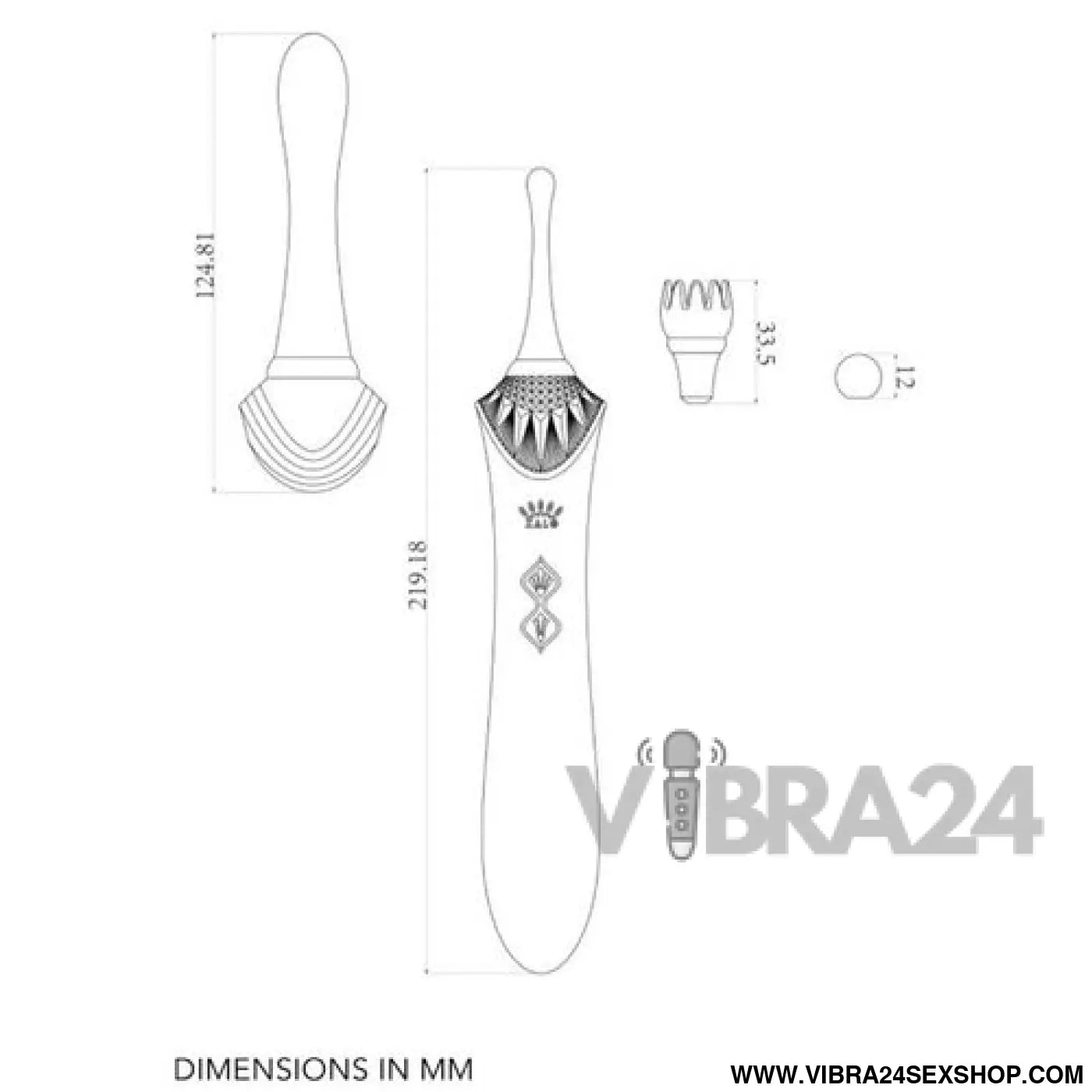 Massajador Clitoriano ZALO BESS 2 - Massageador Preto para Prazer Extremo