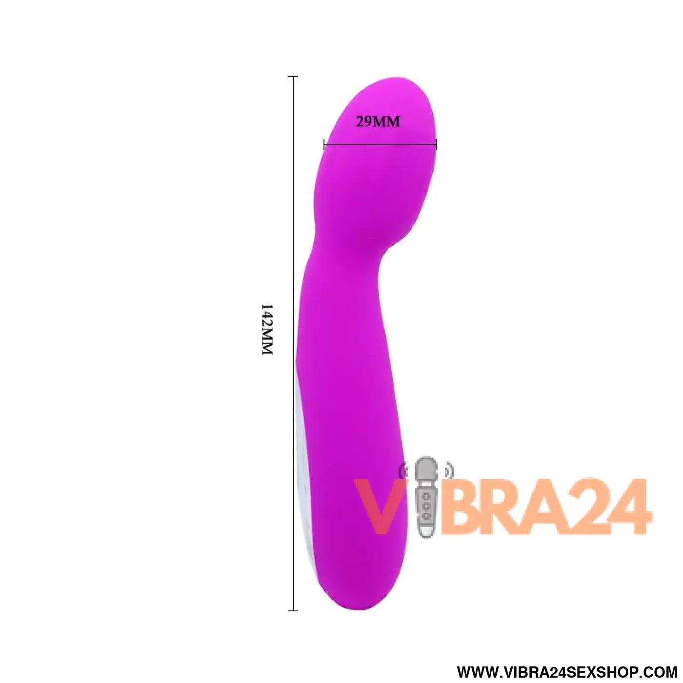 Massajador Mini Pretty Love Arvin Roxo - Estímulo Intenso e Compacto