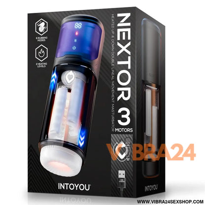 Masturbador Automático Avançado Nextor com Função de Atrito e Calor