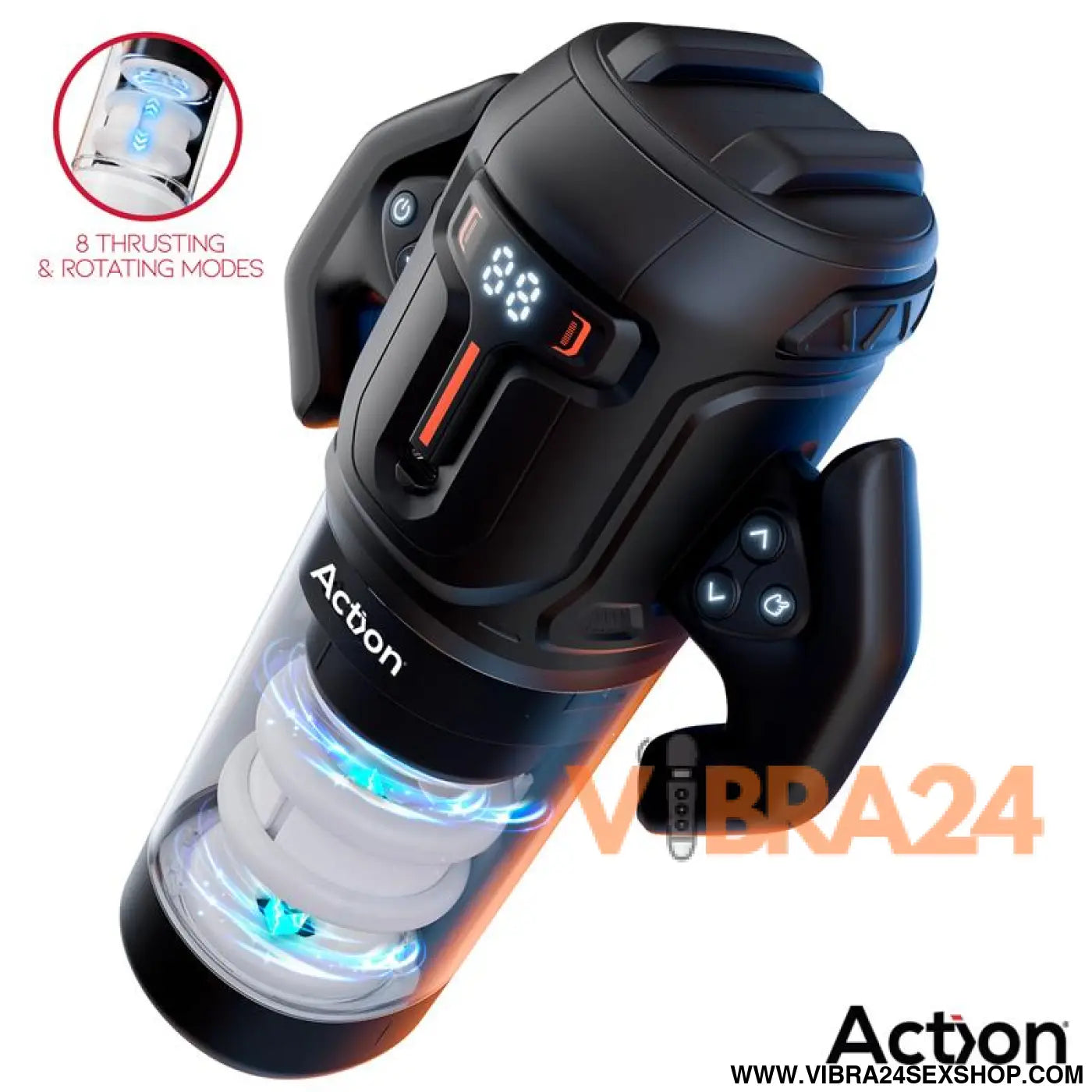 Masturbador Automático Zyon Advance com Rotação e Estímulo Avançado