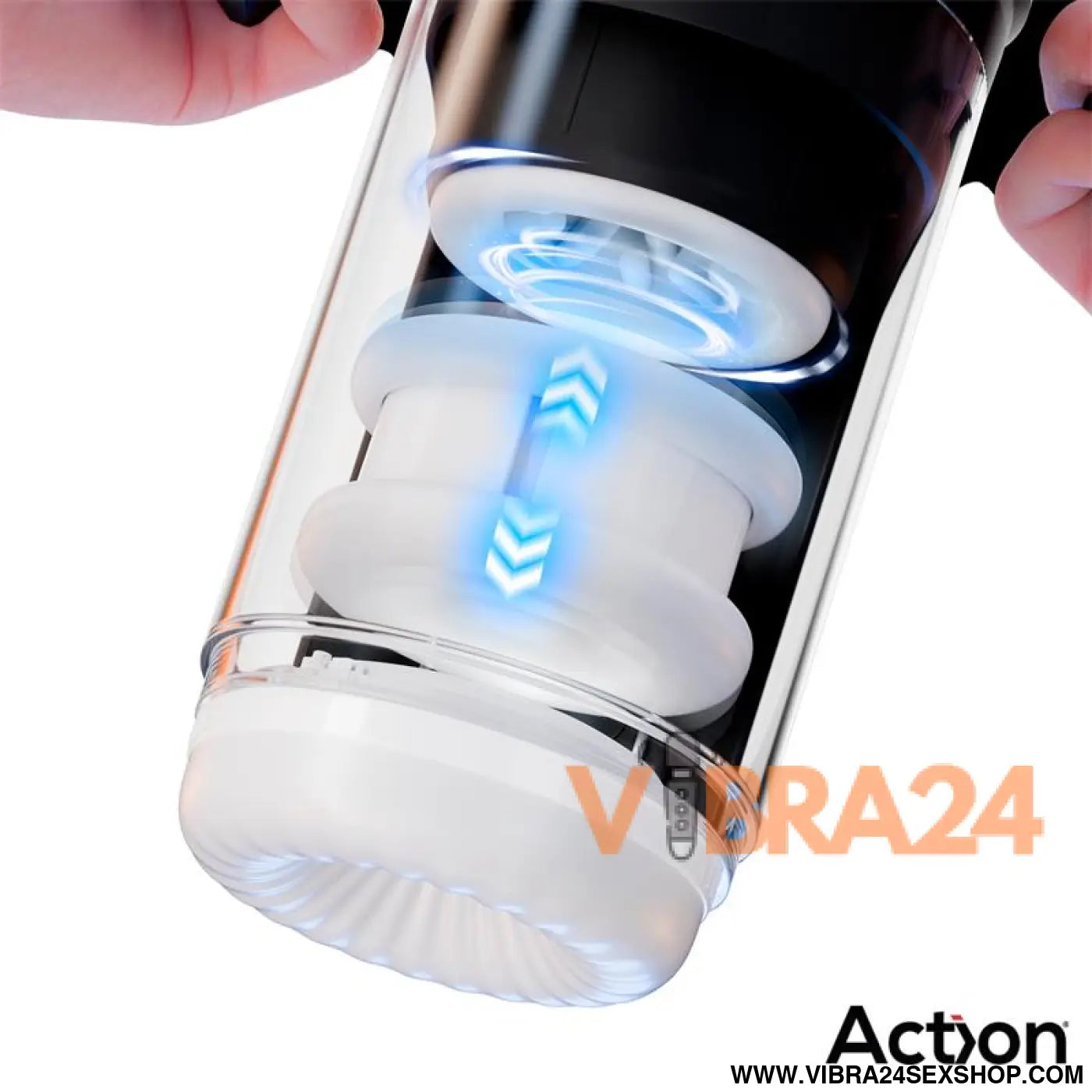 Masturbador Automático Zyon Advance com Rotação e Estímulo Avançado