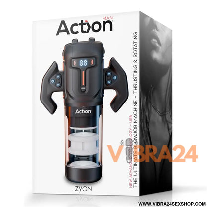 Masturbador Automático Zyon Advance com Rotação e Estímulo Avançado