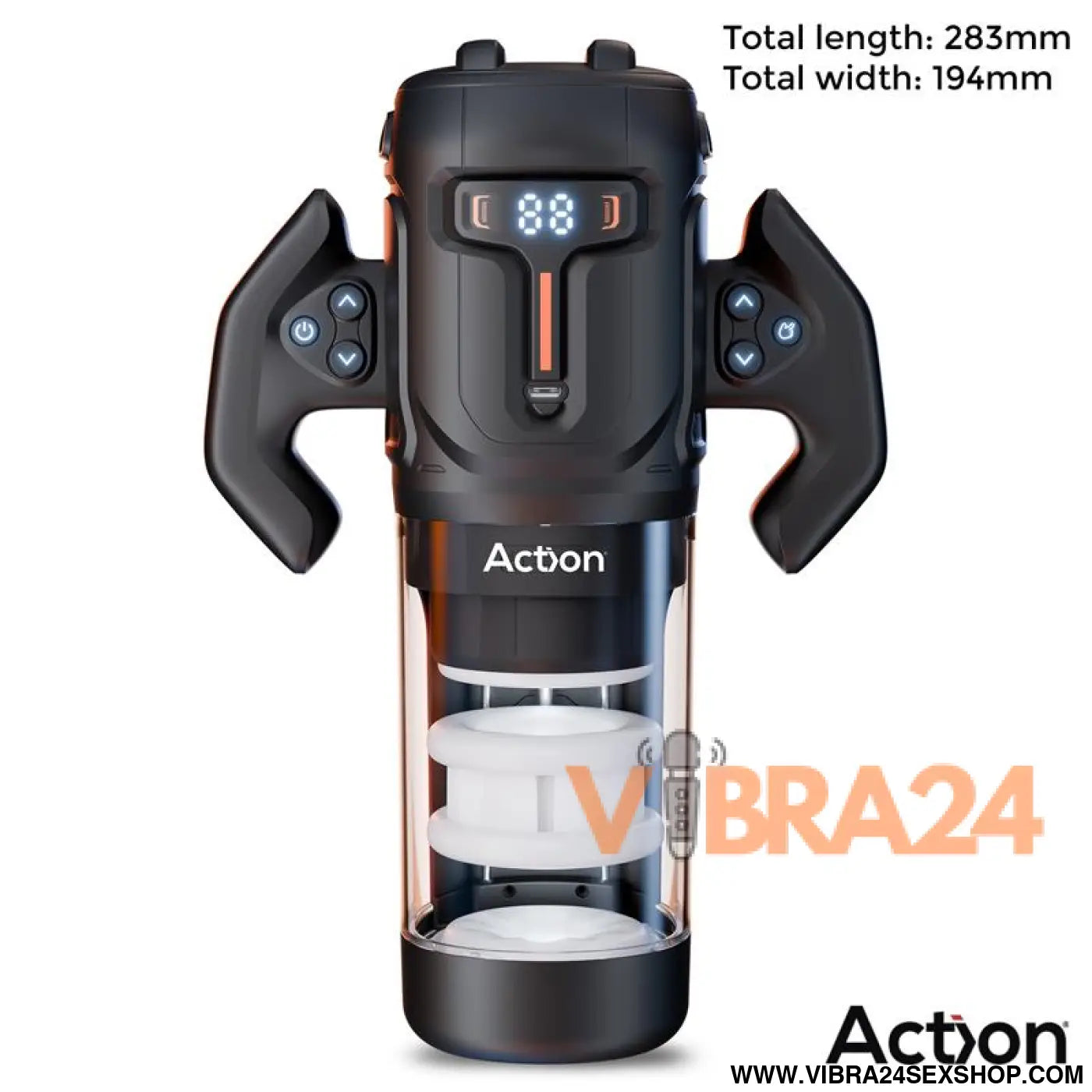 Masturbador Automático Zyon Advance com Rotação e Estímulo Avançado