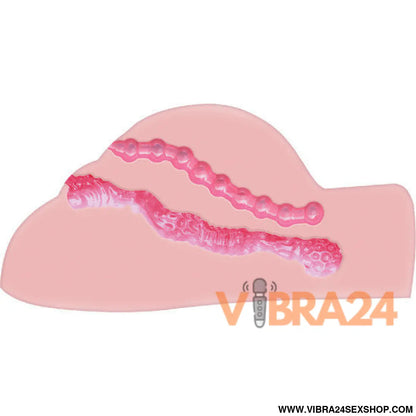 Masturbador Fat Ass com Vibrador e Ventosa