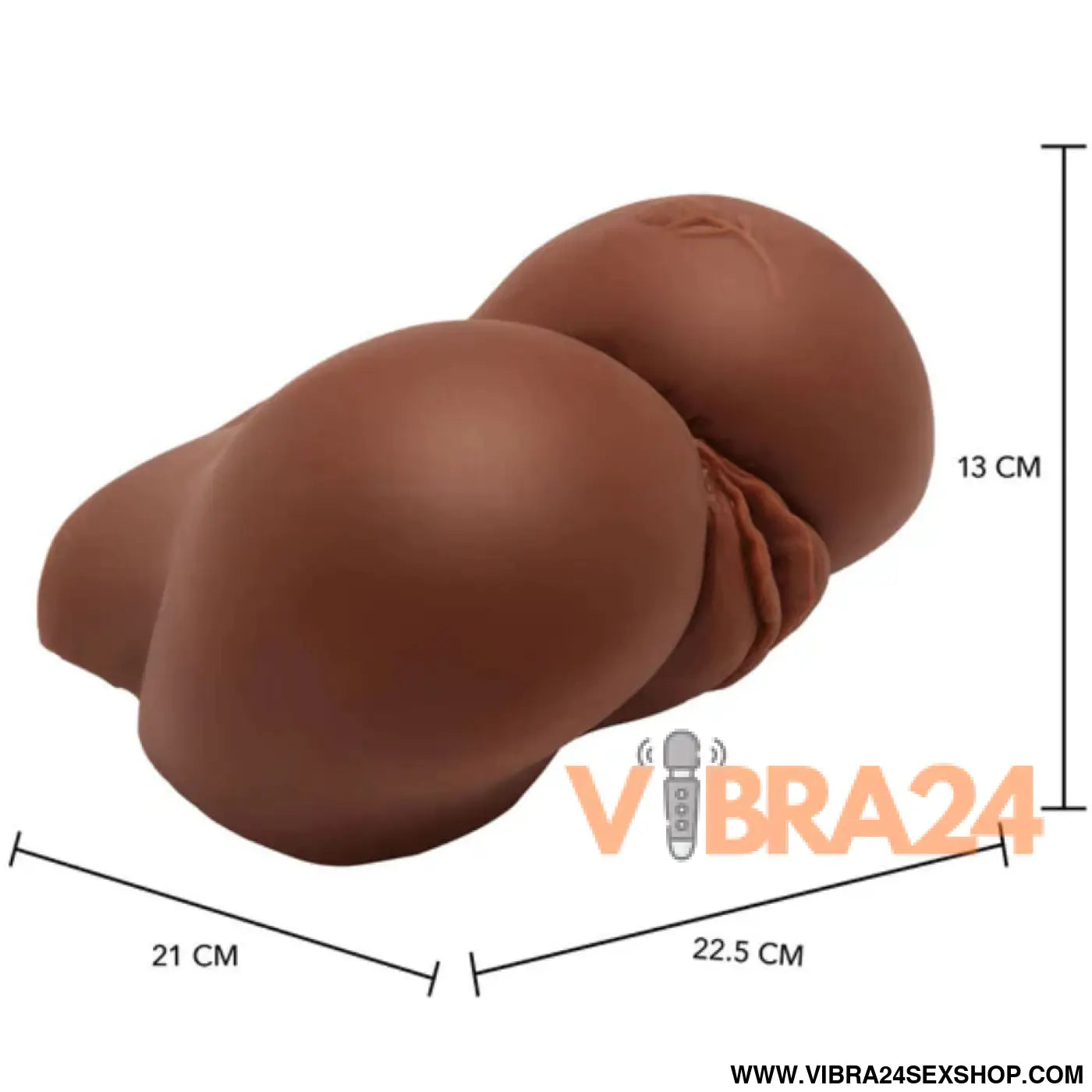Masturbador Realístico Big Ass com Vibrador