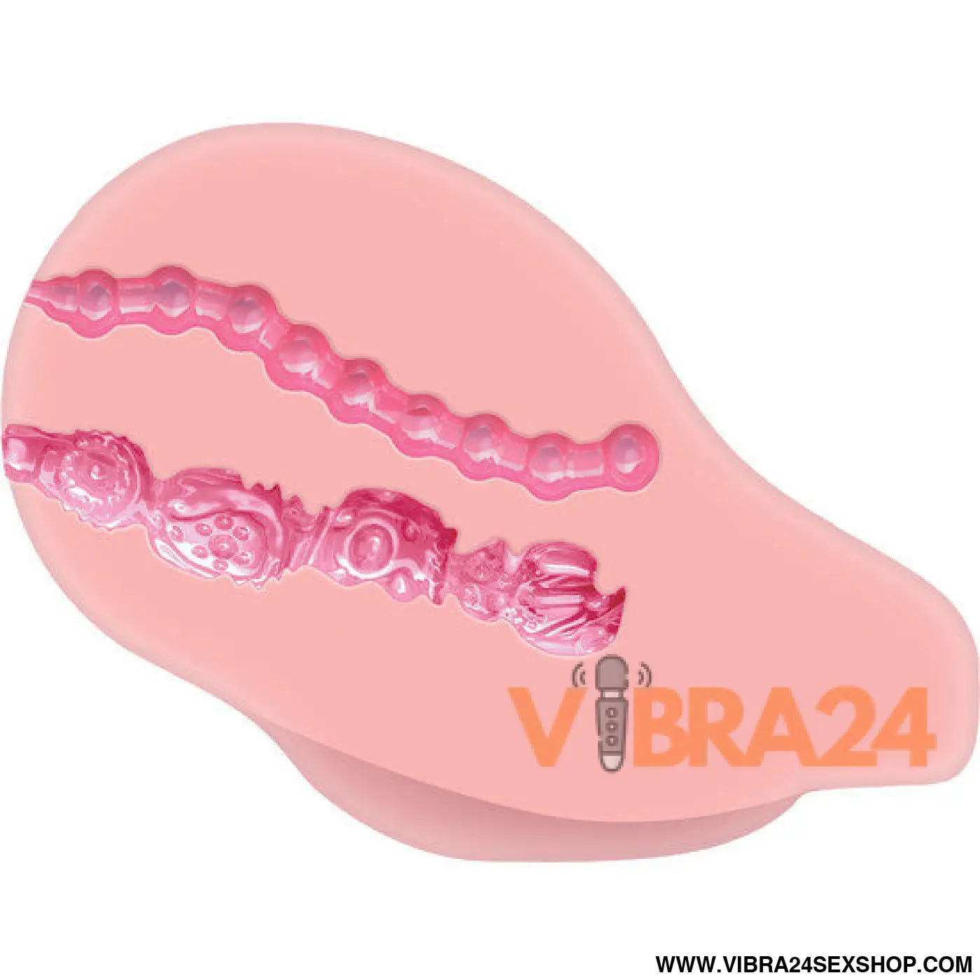Masturbador Realístico Big Ass com Vibrador Removível