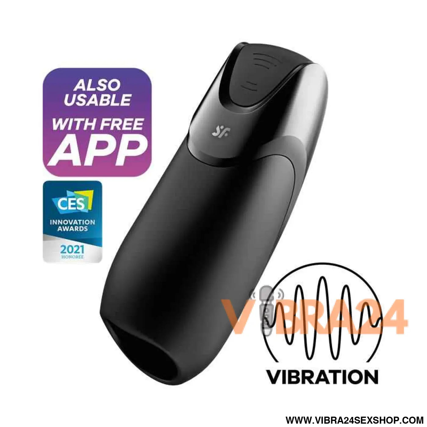 Masturbator Men Vibration with APP Satisfyer Connect