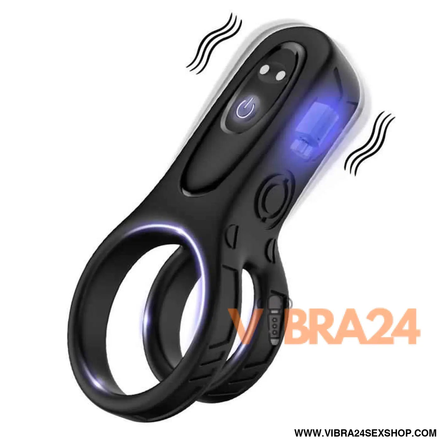 Mecha-style Vibrating Penis Ring