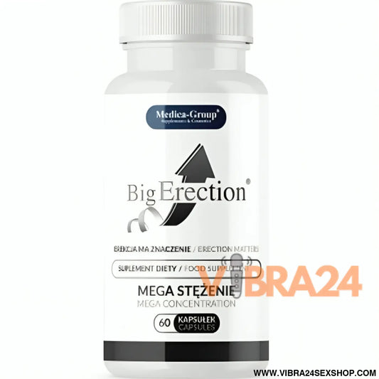 MEDICA GROUP - MELHORADOR DE EREÇÃO PARA HOMENS 60 CÁPSULAS