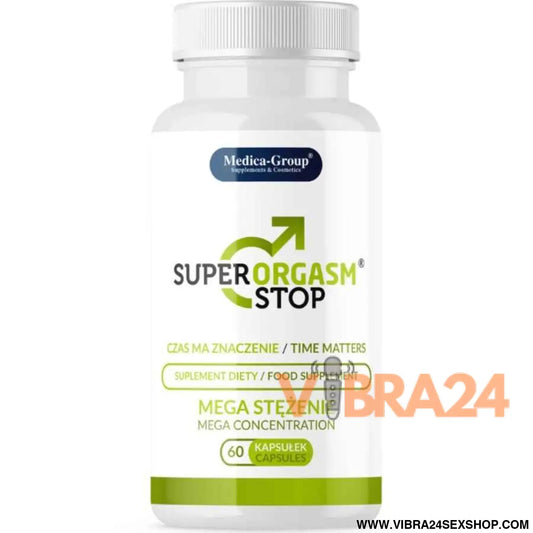 MEDICA GROUP - SUPER ORGASMO PARAR DE RETARDAR PARA HOMENS 60 CÁPSULAS