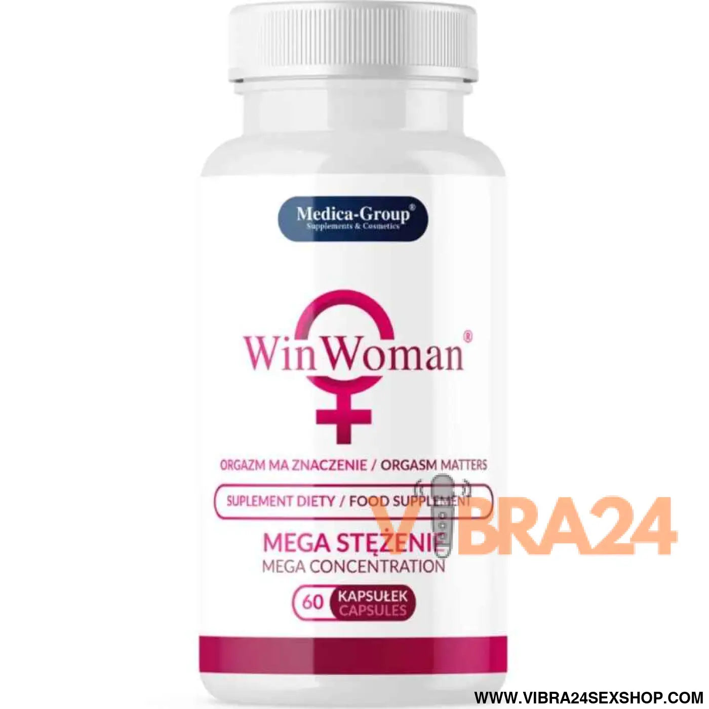 MEDICA GROUP - WIN WOMAN LIBIDO ENLARGEMENT 60 CÁPSULAS