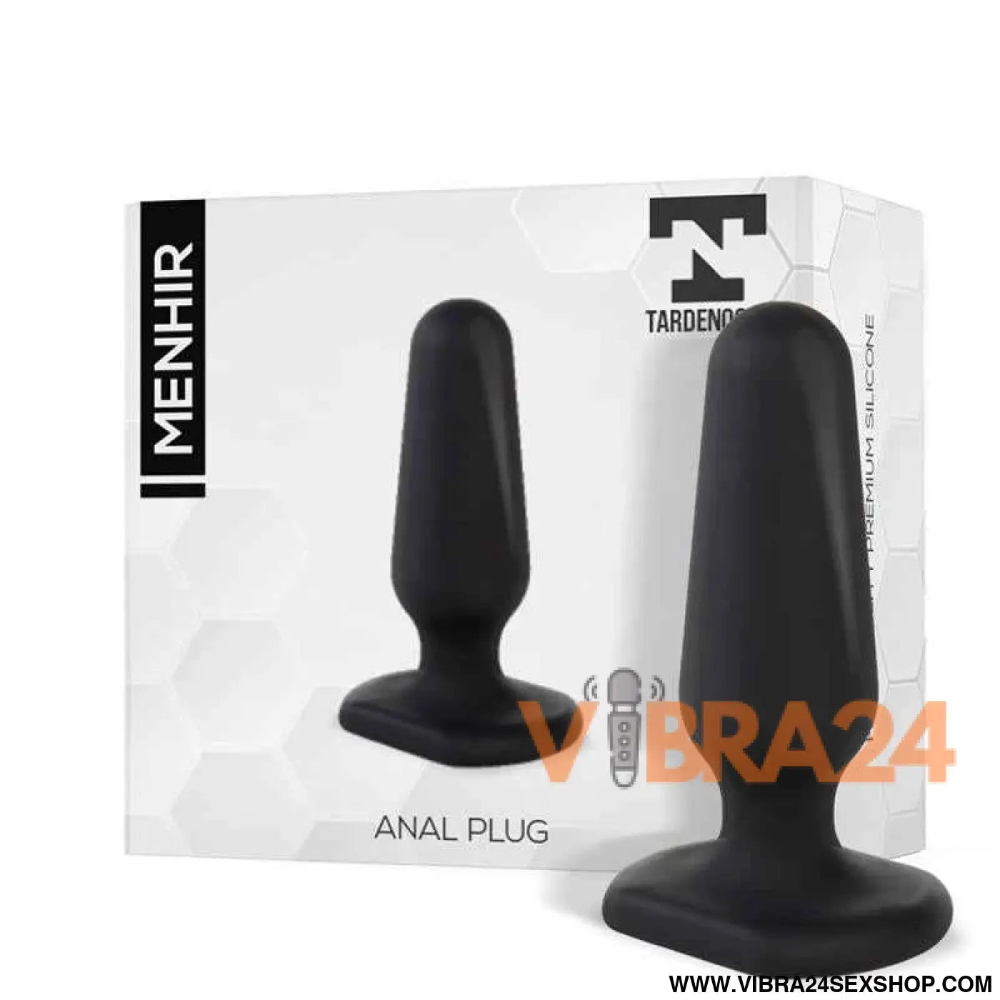 Menhir Anal Plug Silicone Black
