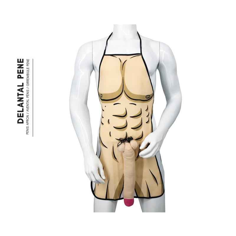 Men's Big Penis Long Apron