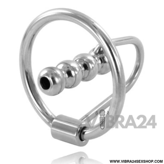 METAL HARD - ANEL DE GLNDULA COM PLUG URETRAL 28MM