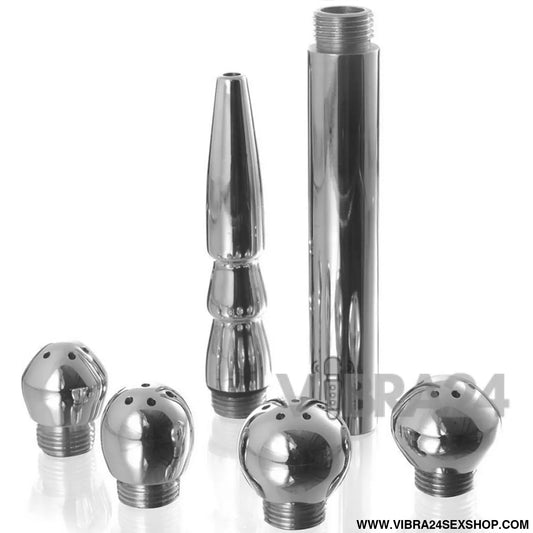 METAL HARD - CONJUNTO DE LIMPEZA VAGINAL/ANAL 5UNS