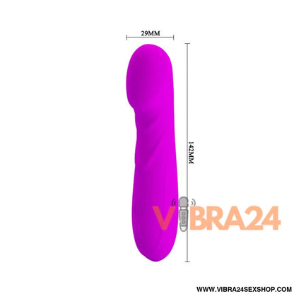 Mini Massageador Pretty Love Reuben Roxo - Conforto e Prazer em Suas Mãos
