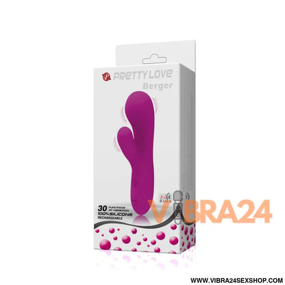 Mini Massajador Berger Roxo - Pretty Love Massager Compacto e Potente