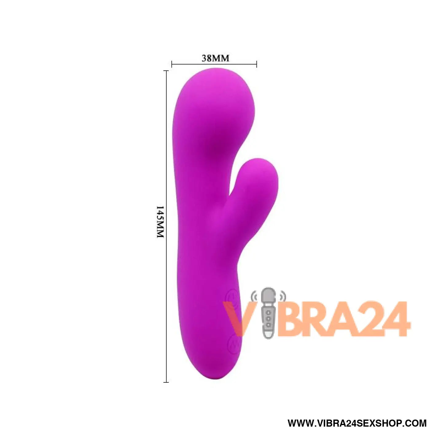 Mini Massajador Berger Roxo - Pretty Love Massager Compacto e Potente