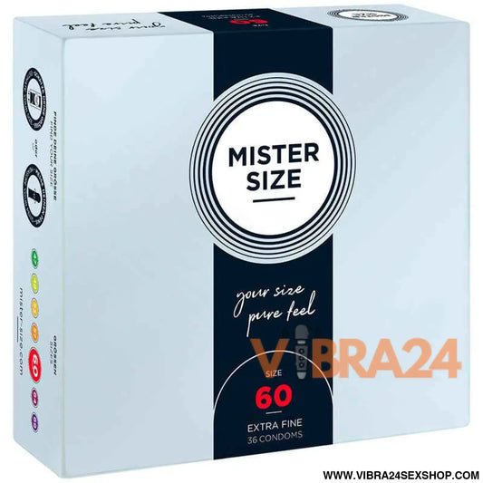 MISTER SIZE - PRESERVATIVO TAMANHO XL 60 MM (36 UNIDADES)