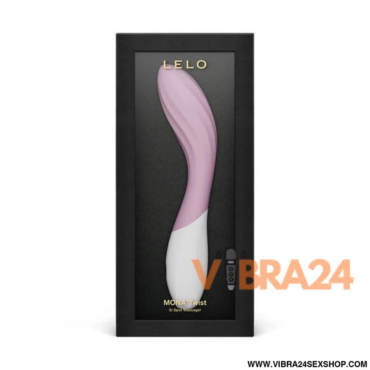 Mona Twist: Vibrador de Ponto G com Design Curvo Textura Sensorial e Controle por App - Rosa