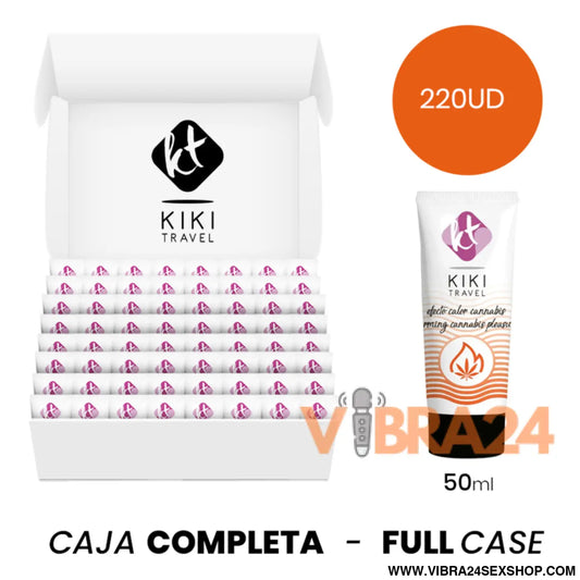 MOQ 220 - KIKÍ TRAVEL LUBRIFICANTE À BASE DE ÁGUA SABOR FRUTAS TROPICAIS - 50 ML