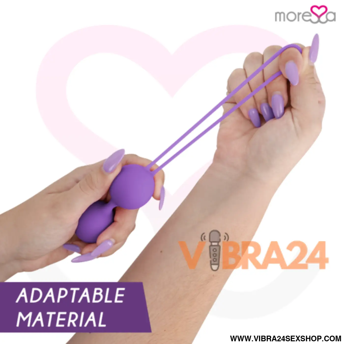 Moresa - Conjunto de Bolas Chinesas Silicone Premium Osian Lils - VIBRA24 SEXSHOP