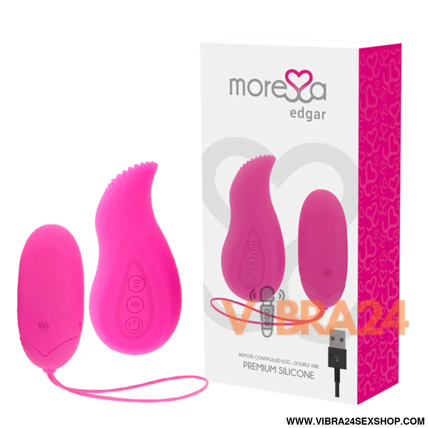 MORESSA - CONTROLE REMOTO DE SILICONE EDGAR PREMIUM