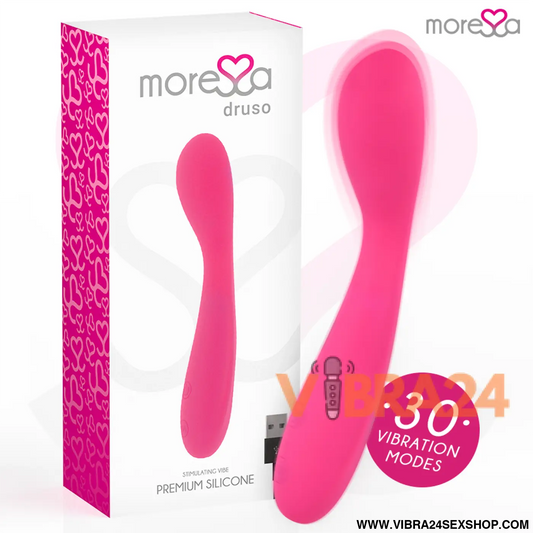 MORESSA - DRUSO PREMIUM SILICONE RECARREGVEL