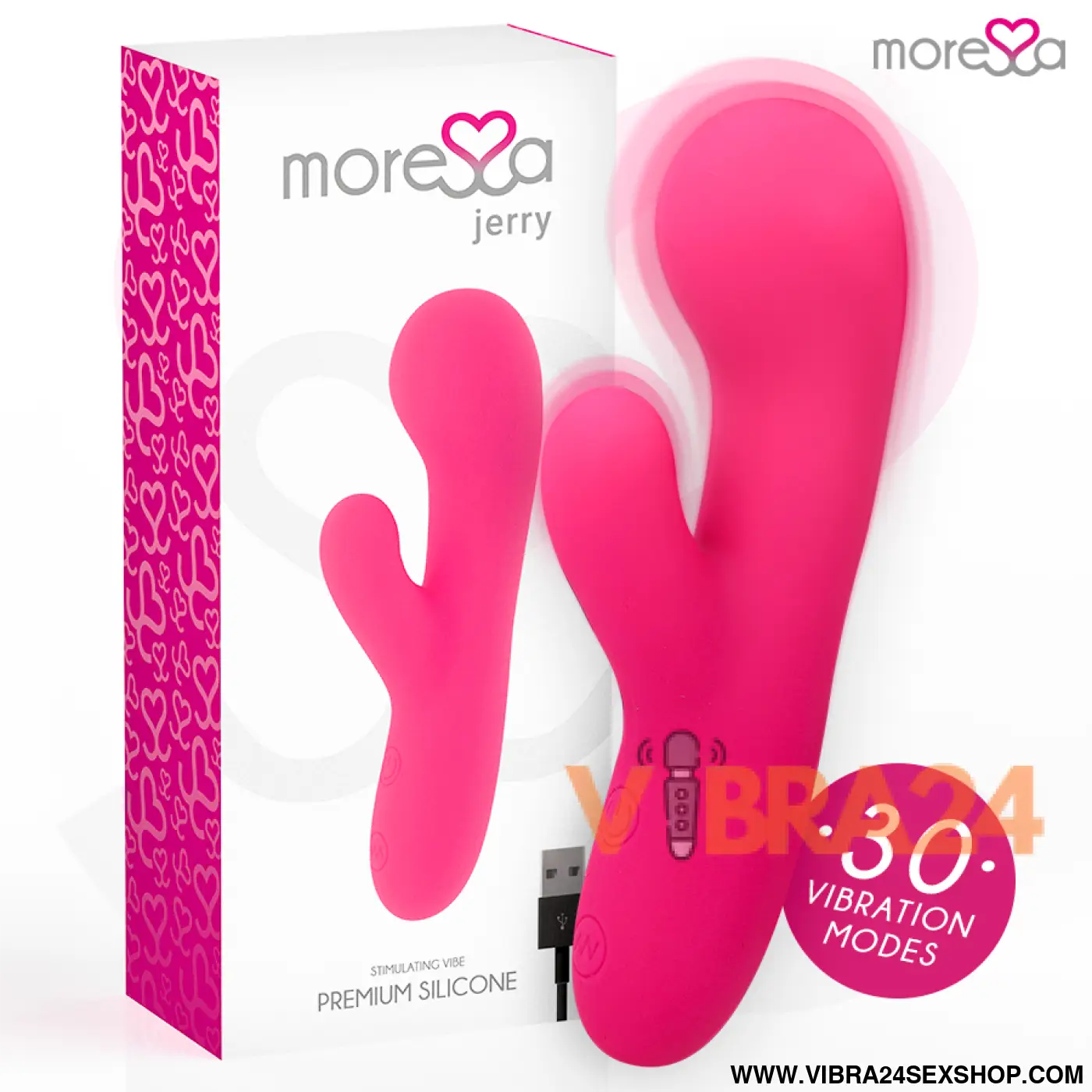 MORESSA - JERRY PREMIUM SILICONE RECARREGVEL