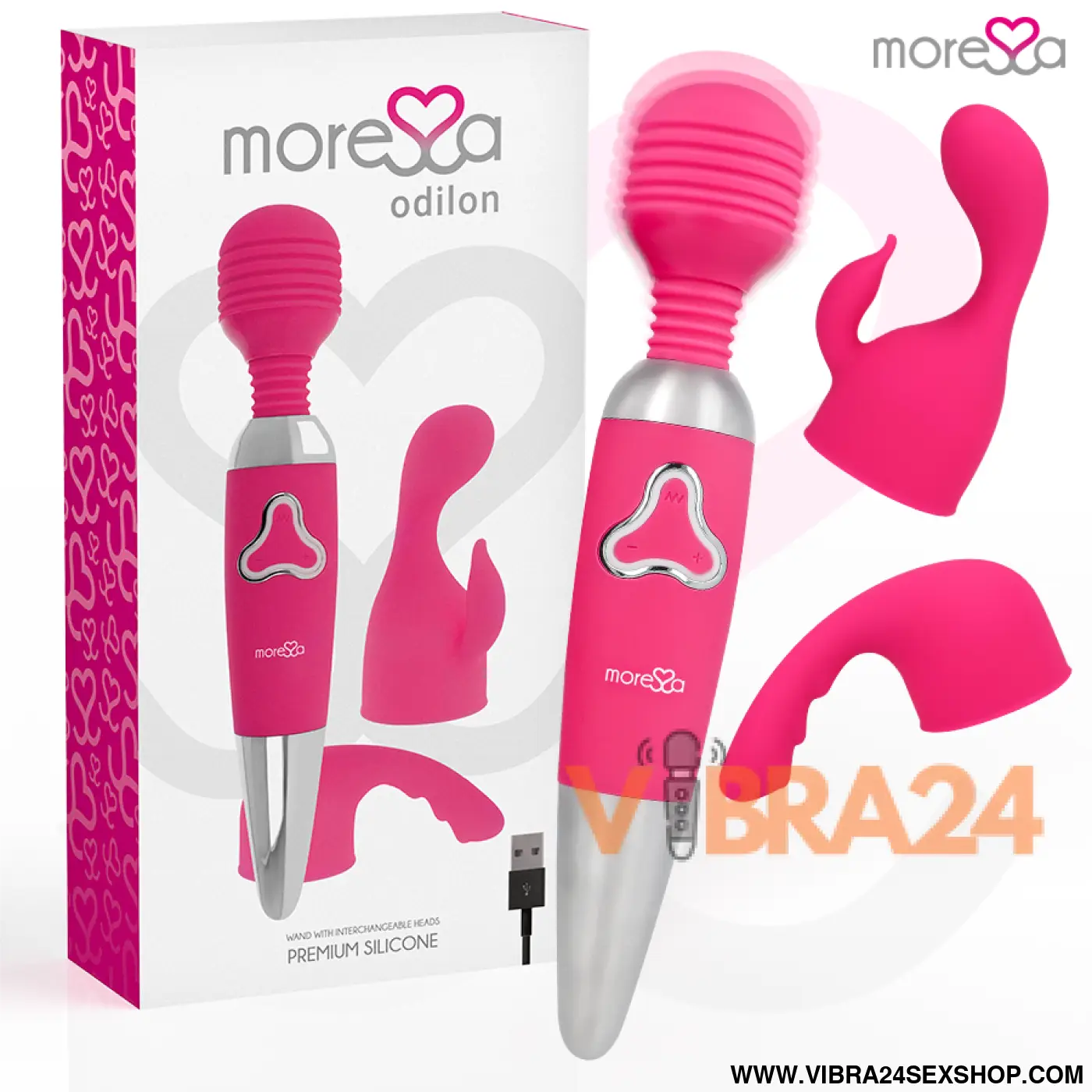 MORESSA - ODILON PREMIUM SILICONE RECARREGVEL