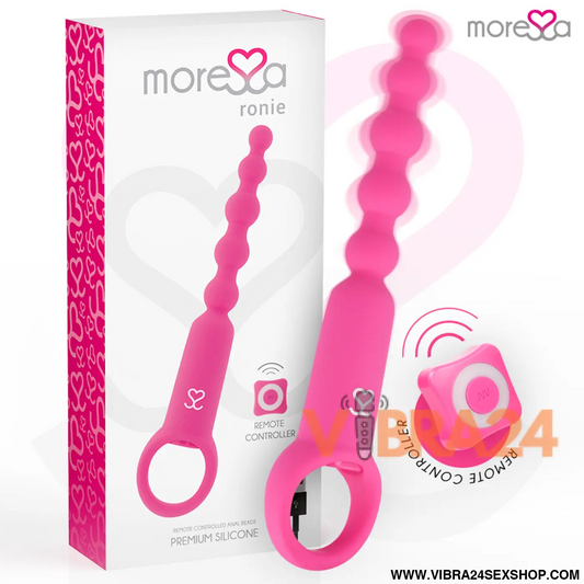 MORESSA - RONIE CONTROLE REMOTO PRAZER ANAL ROSA