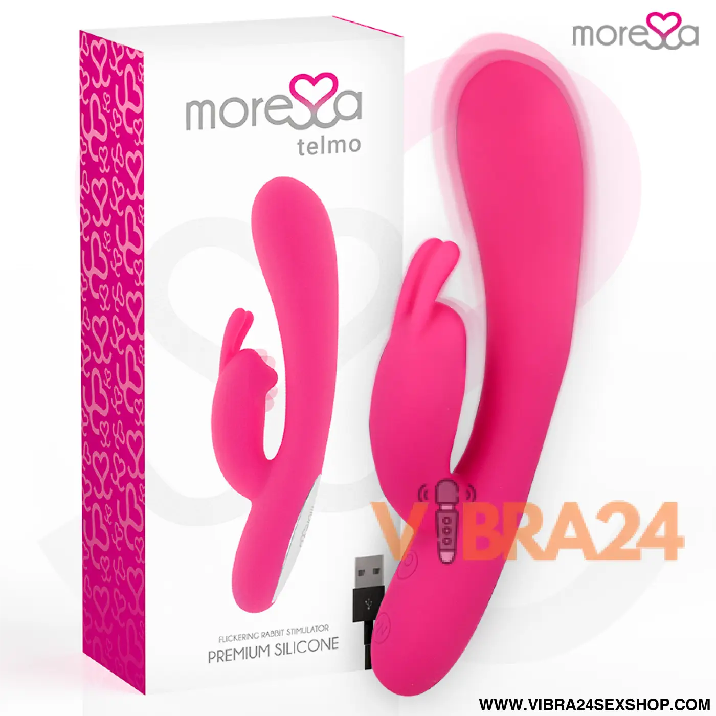 MORESSA - TELMO PREMIUM SILICONE RECARREGVEL