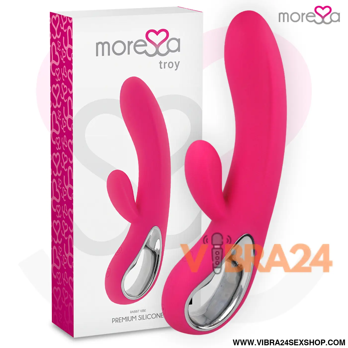 MORESSA - TROY PREMIUM SILICONE RECARREGVEL