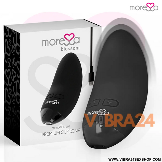 MORESSA - VIBRADOR BLOSSOM PRETO