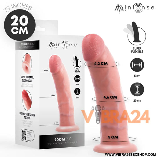 MR INTENSE - MÉDIO TERENCE DILDO 20 CM -Ø- 5