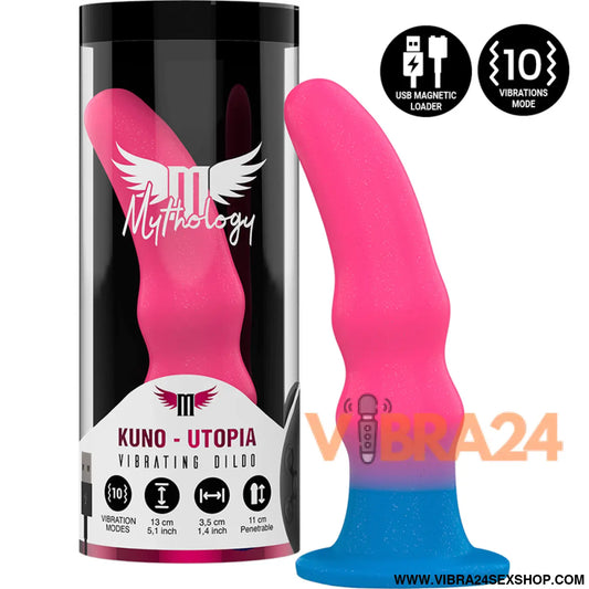 MYTHOLOGY - KUNO UTOPIA DILDO S - VIBRADOR WATCHME TECNOLOGIA SEM FIO COMPATÍVEL