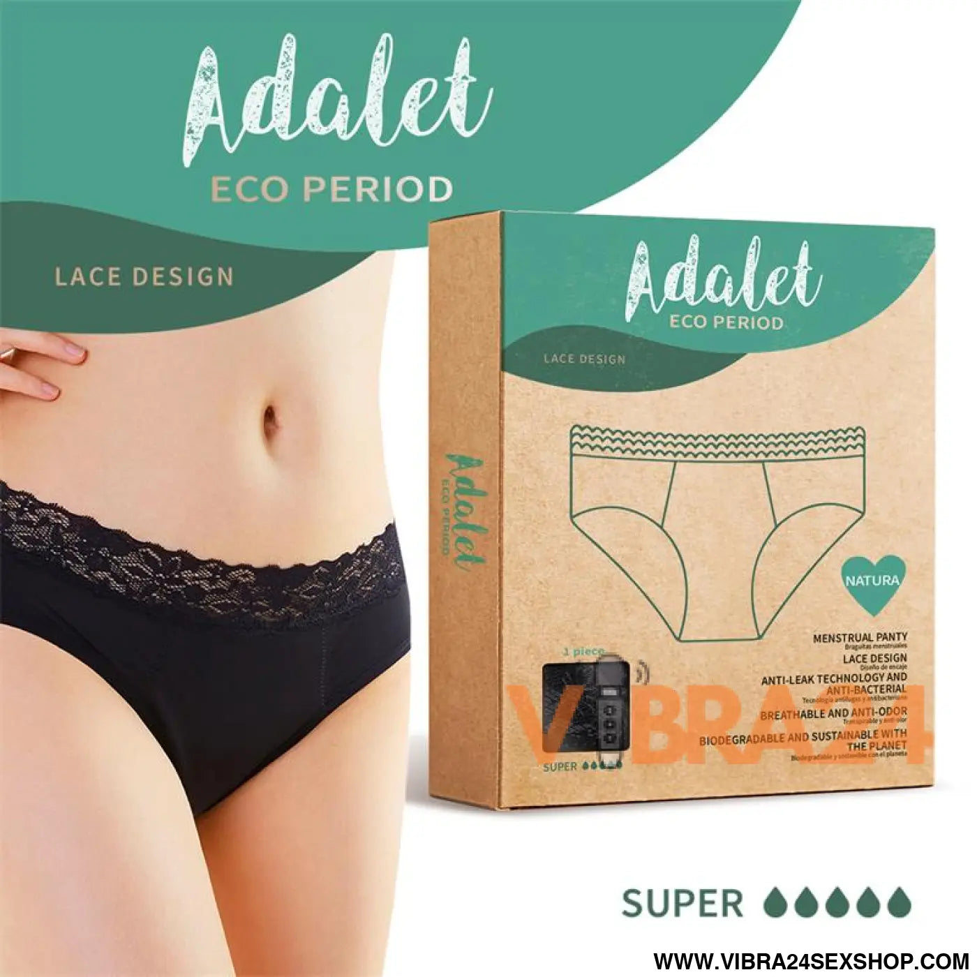 Natura Menstrual Panty Super