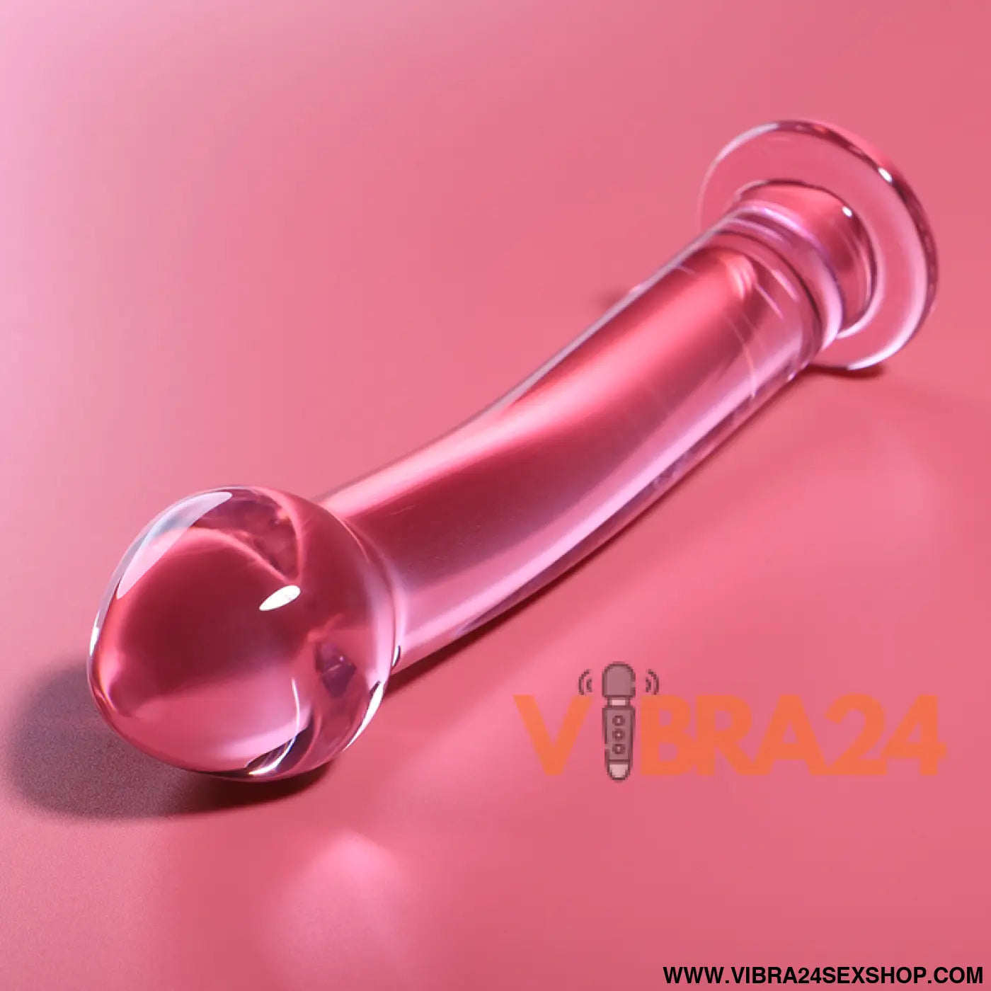 NEBULA SERIES BY IBIZA - MODELO 11 DILDO VIDRO BOROSILICADO ROSA 16 CM -O- 3